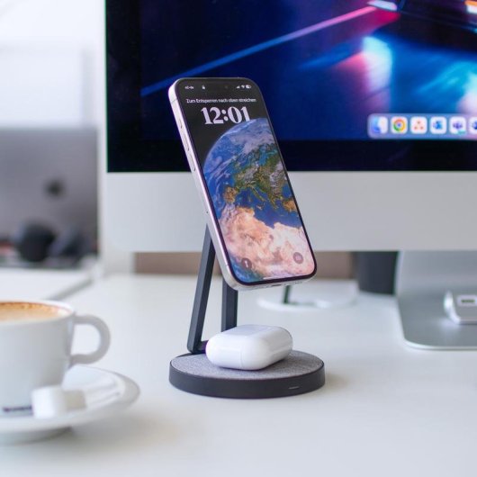 Cargador Inalámbrico XLayer MagFix Pro 2 MagSafe 15W USB-C 2m