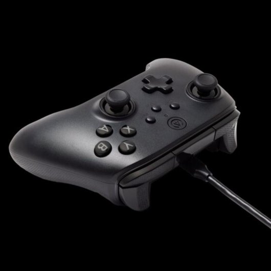 Mando PowerA para Nintendo Switch, Inalámbrico y Alámbrico, Bluetooth, Negro