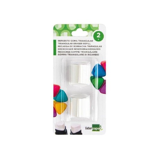 Gomma Triangolare Liderpapel con Temperino