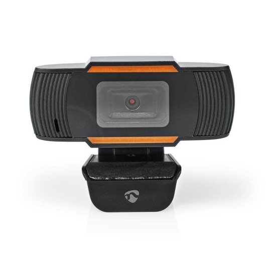 Cámara web Nedis WCAM100BK Full HD 1080p USB 2.0 Negro