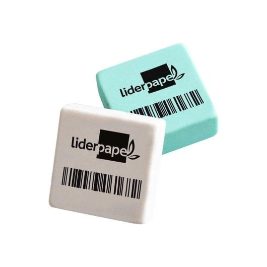 Gomma Liderpapel Mollica di Pane 32 Scatole Quadrate