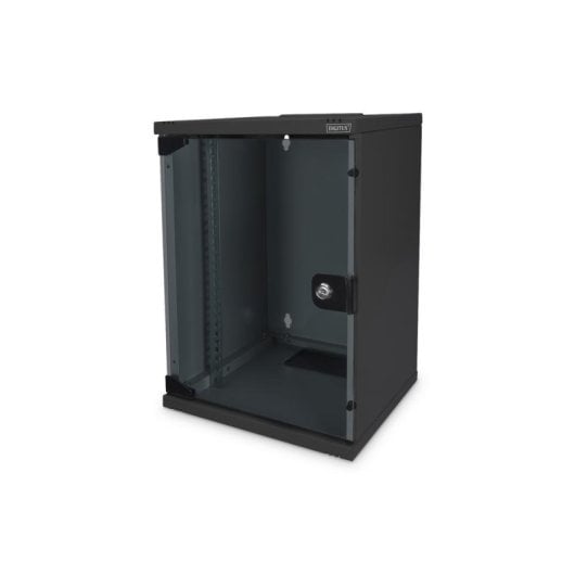 Armadio Rack Digitus 9U 254 mm (10") Nero Kit Rete Compatta