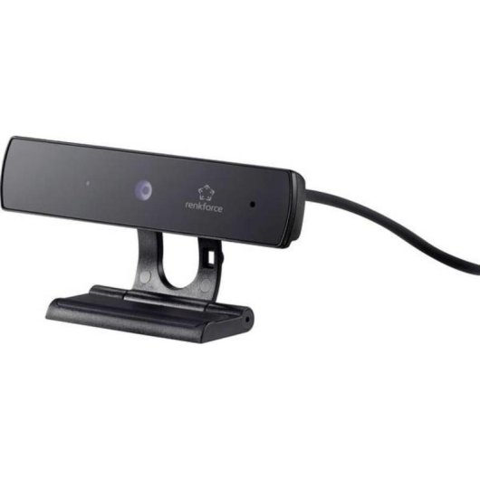 Webcam Renkforce RF-3799734 Full HD 1080p 30fps USB Schwarz