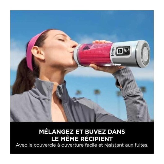 Batidora Portátil Ninja Blast 530 ml USB-C Blanco