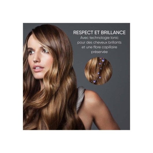 Phon Ionico Severin HT0167 2300W 3 Temperature 2 Velocità Diffusore Concentratore Nero Argento