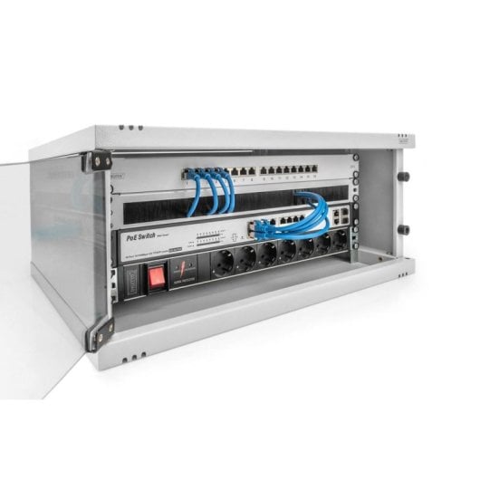 Armadio Rack da Parete Digitus SOHO 4U 540x400mm Grigio
