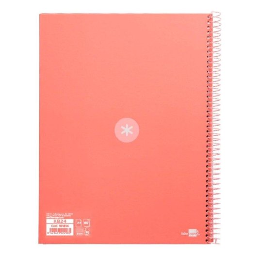 Quaderno A4 Antartik a spirale con copertina rigida e banda colorata