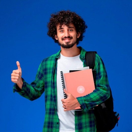 Quaderno A4 Antartik a spirale con copertina rigida e banda colorata