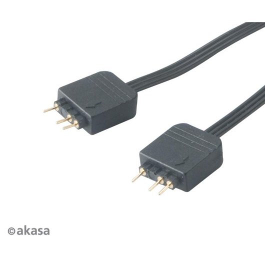 Câble Splitter Addressable RGB Akasa AK-CBLD08-12BK 0,12 m Noir