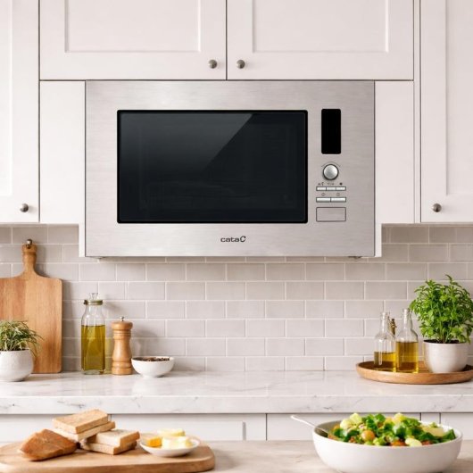 Micro-ondas CATA MC 20 D X 20 Litros 800W Grill Quartzo 6 Programas