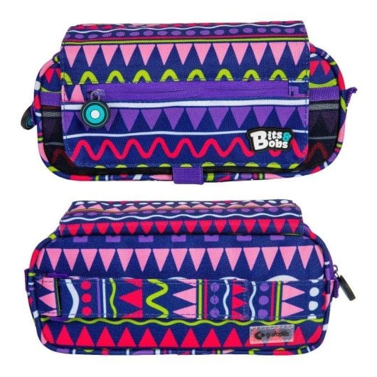 Estuche Escolar Triple ColePack Grafoplás con 40 Utensilios Incluidos