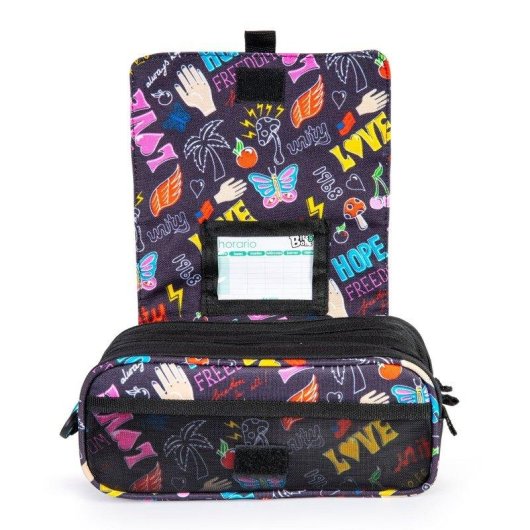 Estuche Escolar Triple ColePack Grafoplás con 40 Utensilios Incluidos
