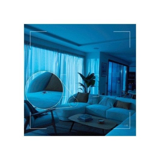 Câmera de vigilância Philips Hue Secure 2K Visão Noturna Interna e Externa Áudio Bidirecional