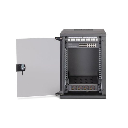 Armadio Rack Digitus SOHO Pro 9U 254 mm (10") a Muro Nero