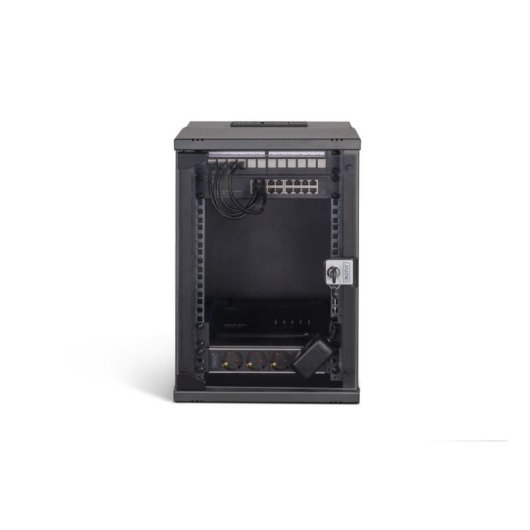 Armadio Rack Digitus SOHO Pro 9U 254 mm (10") a Muro Nero