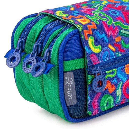Estuche Triple Practicdomus Portatodo Cerniere Material Scolastico