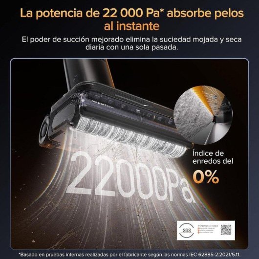 Akku Staubsauger Roborock F25 Ultra 22000 Pa 60 Minuten Dampf 180°C