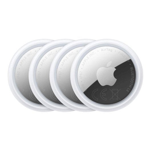Localizzatore Apple AirTag 2ª Generazione Pack 4 Bluetooth NFC