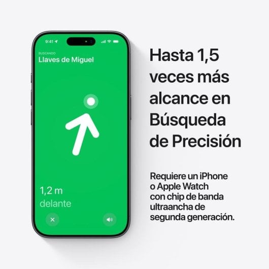 Localizzatore Apple AirTag 2ª Generazione Pack 4 Bluetooth NFC