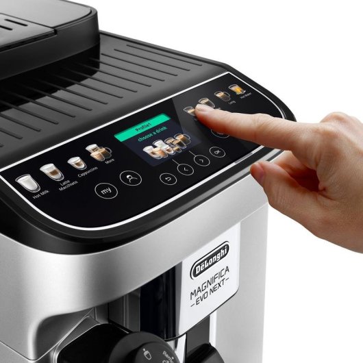 Cafetera Superautomática DeLonghi Magnifica Evo Next ECAM 310.80.SB 1,9 L 15 Bares 2 Tazas con Molinillo Integrado