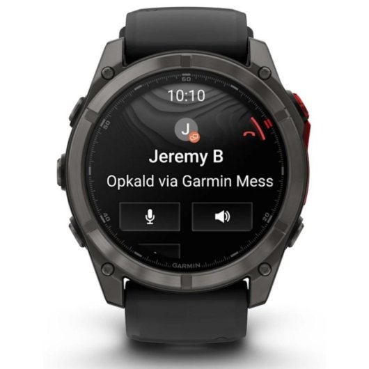 Garmin fēnix 8 Pro Bluetooth GPS NFC 51mm LED Noir Gris Titane Étanche 10ATM