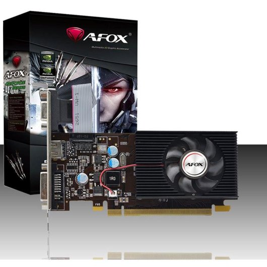 Tarjeta Gráfica AFOX GeForce G210 1GB GDDR2 PCI Express 2.0