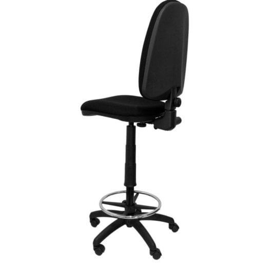 Taburete Ergonómico Piqueras y Crespo T04CPBALI840 con Aro Reposapiés Cromado