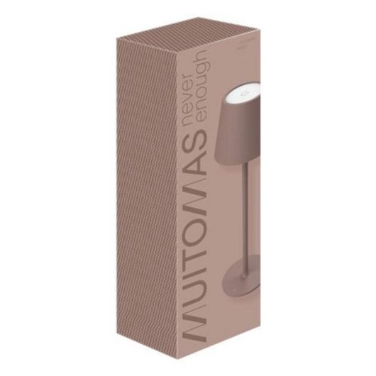 Lámpara de Mesa Muitomas TABLELAMPBR Marrón LED 5W Táctil