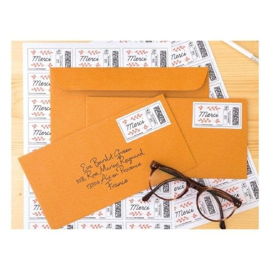 Caja Etiquetas Adhesivas Q-Connect 100 Hojas Din A4 24 Etiquetas 70x37 mm