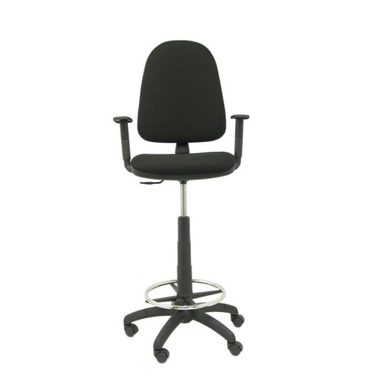 Taburete Ergonómico Piqueras y Crespo T04 Reposapiés Cromado Ajustable