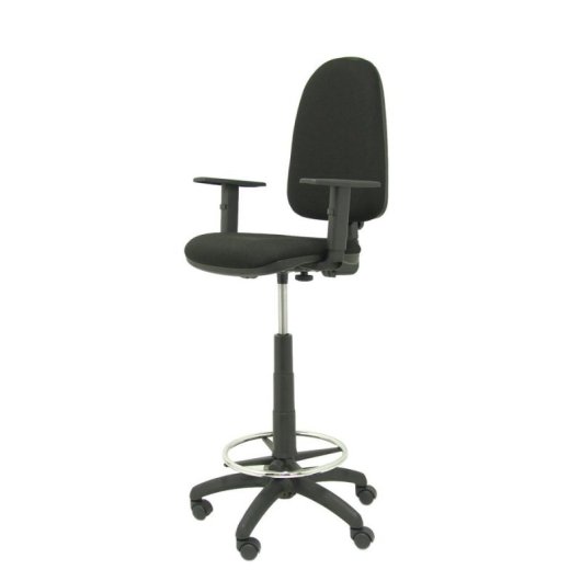 Taburete Ergonómico Piqueras y Crespo T04 Reposapiés Cromado Ajustable