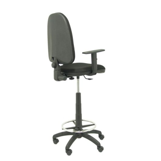 Taburete Ergonómico Piqueras y Crespo T04 Reposapiés Cromado Ajustable