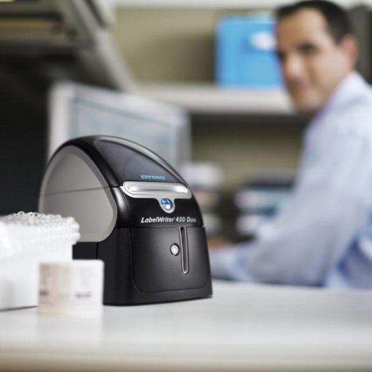 Impresora térmica USB Dymo LabelWriter 450 Duo para PC y Mac con impresión rápida