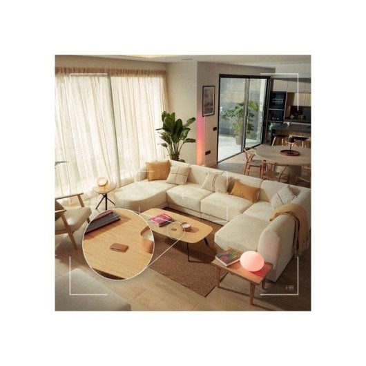 Cámara IP Philips Hue Secure 2K Interior y Exterior Visión Nocturna Audio Bidireccional Control por Voz Resistente IP65