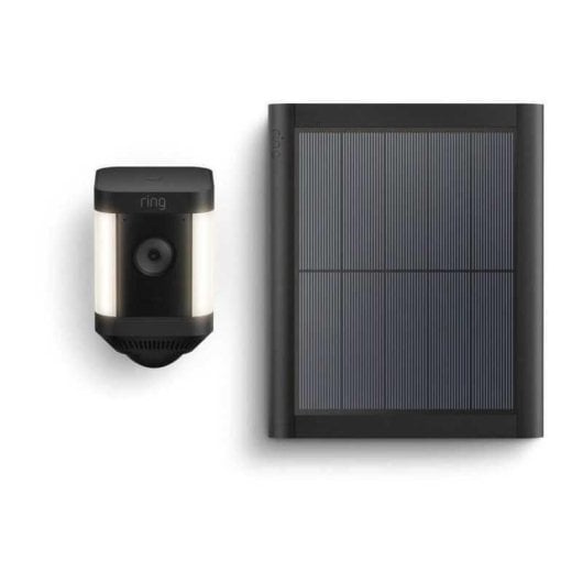 Cámara IP Ring Spotlight Plus Battery FullHD Visión Nocturna Exterior Alarma Panel Solar Audio Bidireccional Control por