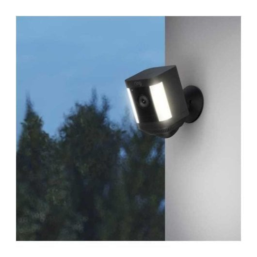 Cámara IP Ring Spotlight Plus Battery FullHD Visión Nocturna Exterior Alarma Panel Solar Audio Bidireccional Control por