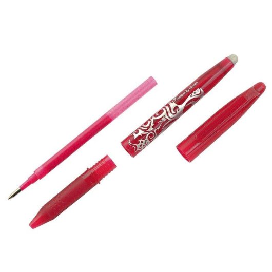 Penna Pilot FriXion Ball Ricaricabile Anti-Fatica 0.7 mm Rossa