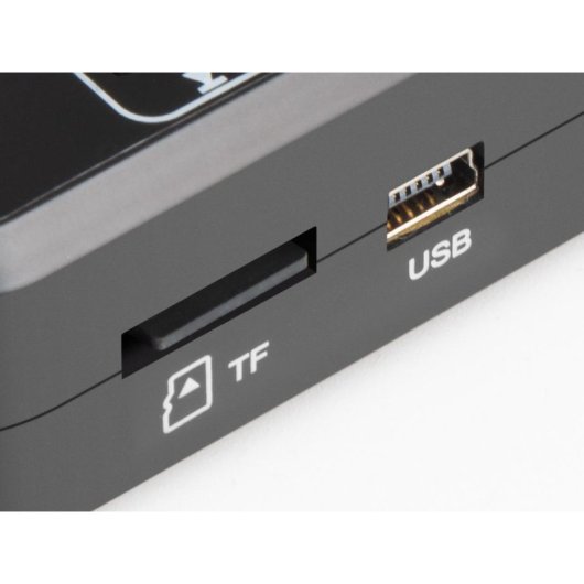 Gravador digital Technaxx 4980 Preto AV1 MicroSD 2,4" 32MB