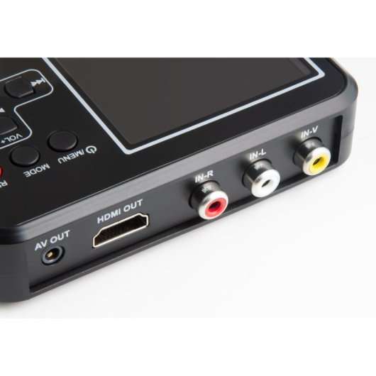 Gravador digital Technaxx 4980 Preto AV1 MicroSD 2,4" 32MB