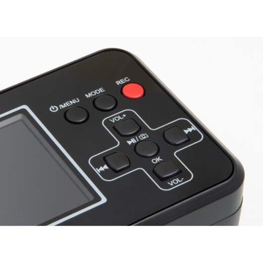 Gravador digital Technaxx 4980 Preto AV1 MicroSD 2,4" 32MB