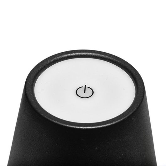 Lámpara de mesa Muitomas TABLELAMPBK LED táctil 3 temperaturas de color