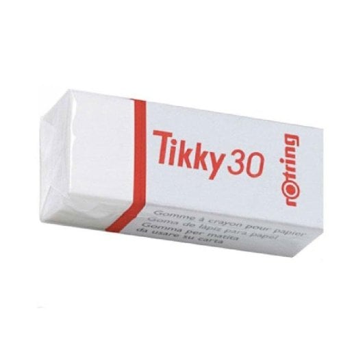 Goma Rotring Tikky 30 Blanca