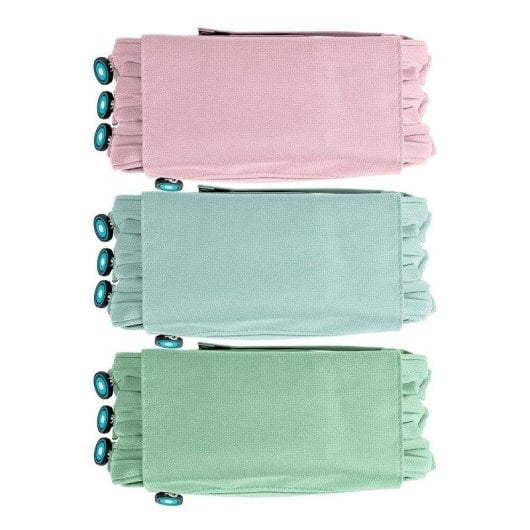 Estuche Portatodo Triple Grafoplás Bits and Bobs Rosa Soft