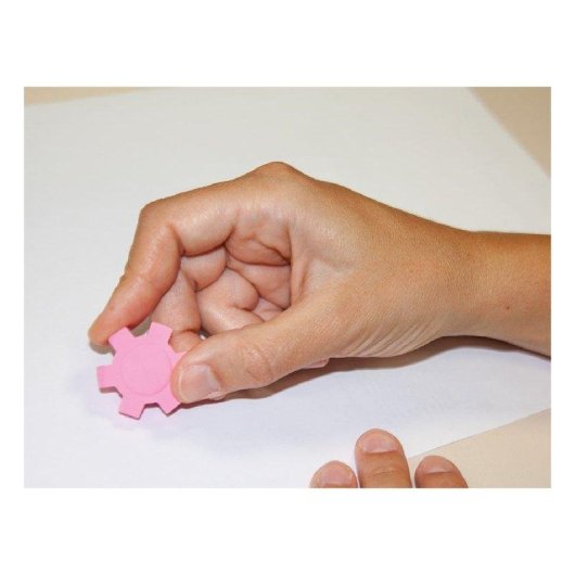 Gomma Mecano a Forma di Ruota Liderpapel Colori Misti