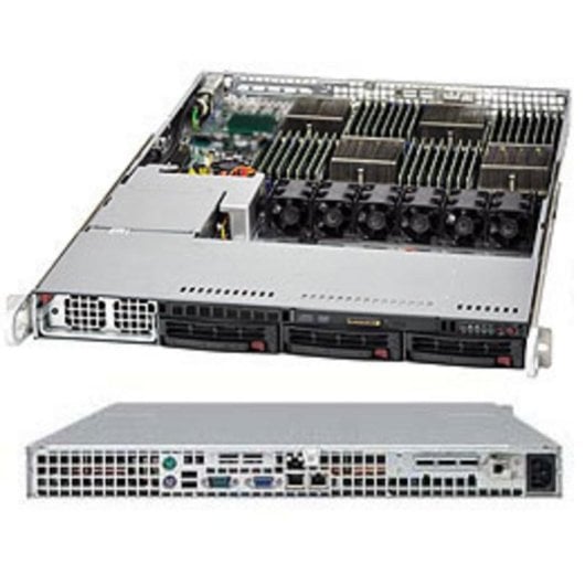 Barebone Supermicro AS-1042G-TF 512GB RAM RAID 0,1,10 Gigabit Ethernet AMI BIOS