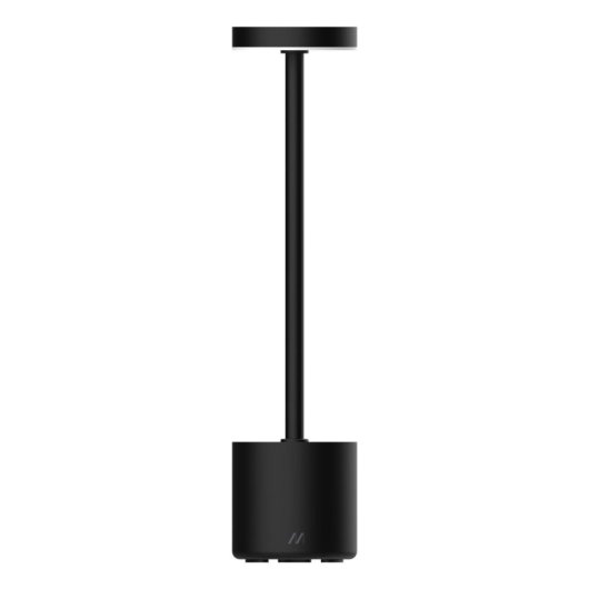 Lámpara LED Muitomas UPNDOWNLAMPBK Boca Abajo Negro Acero