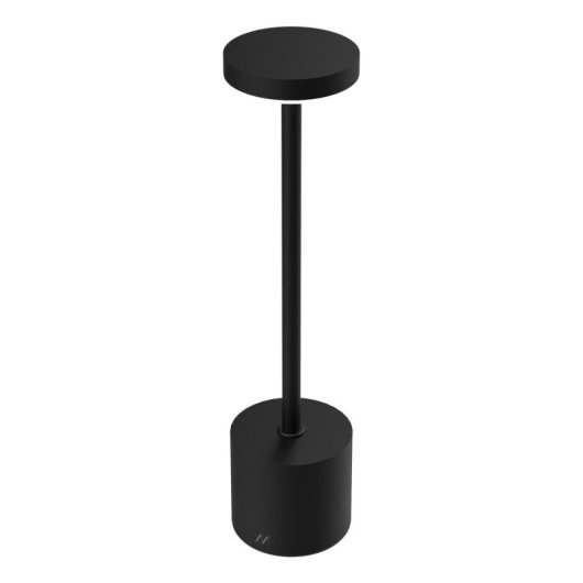 Lámpara LED Muitomas UPNDOWNLAMPBK Boca Abajo Negro Acero