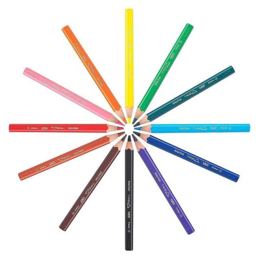 Matite a Colori Bic Evolution Triangle 12