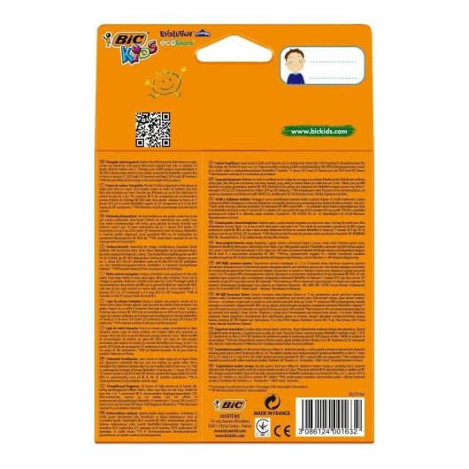 Matite a Colori Bic Evolution Triangle 12