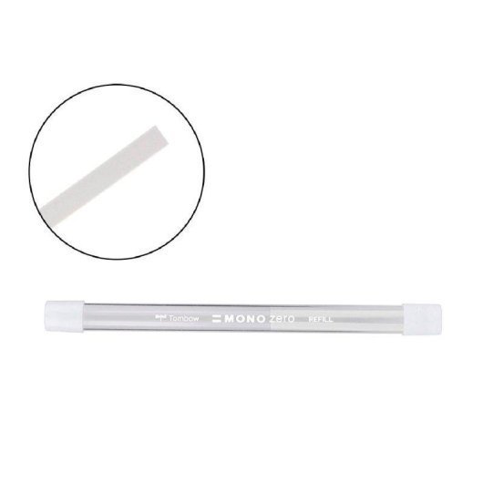 Gomma di Sostituzione Porta-Gomma Tombow Mono Zero Rettangolare 2.5 x 5 mm